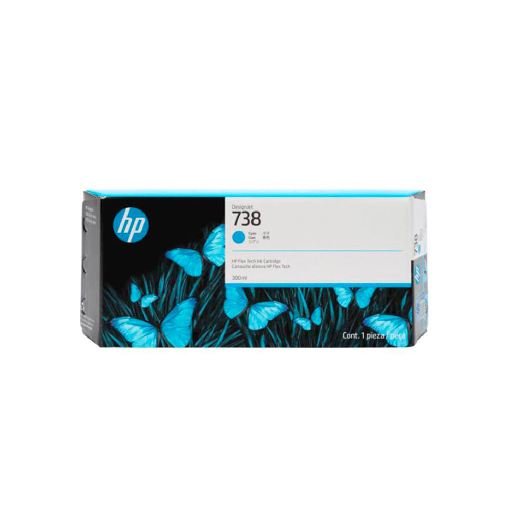 Cartridge DesignJet HP 738/T850/T950, Cyan, 300ml