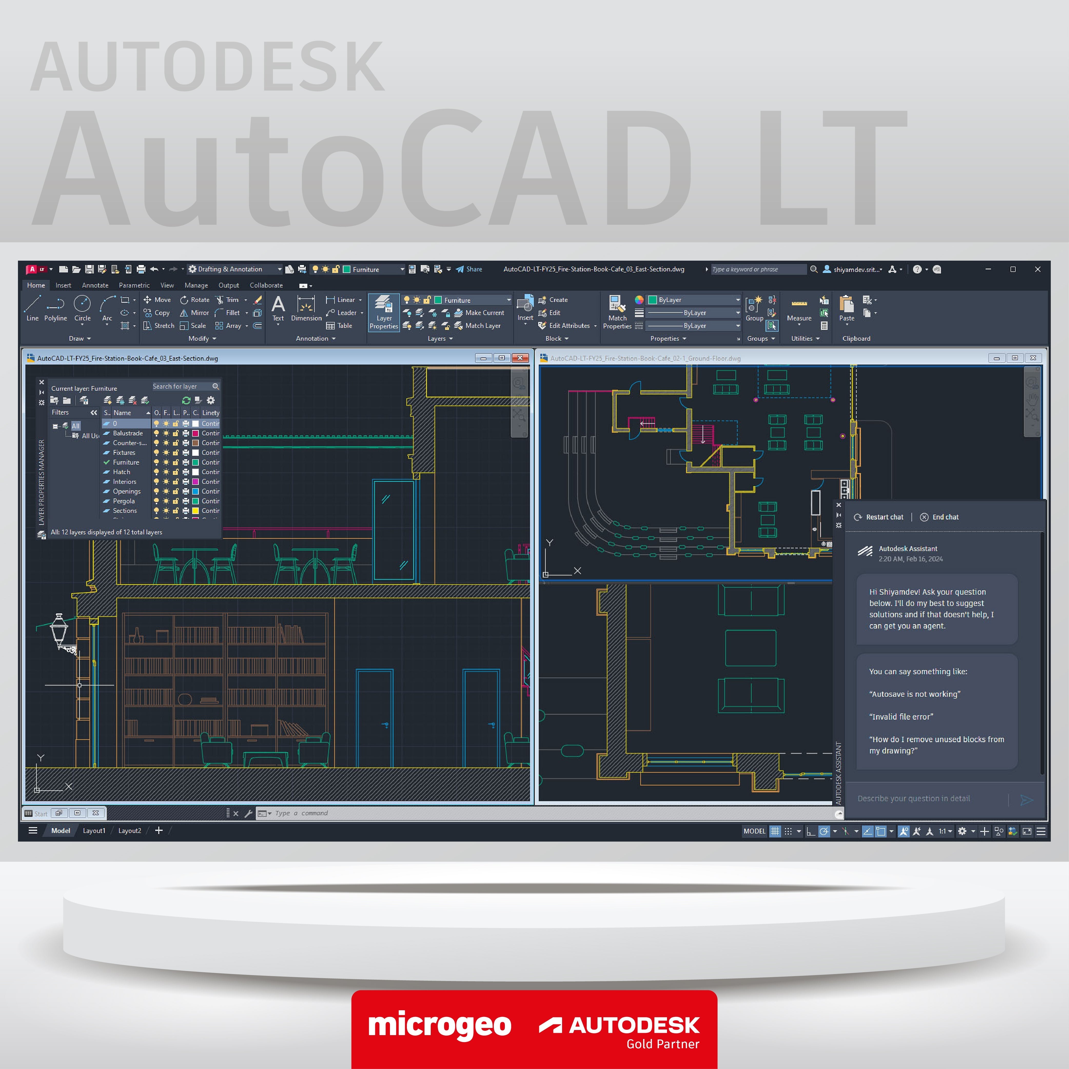 AUTOCAD LT 2027 COMMERCIAL NEW SINGLE-USER ELD 3-YEAR SUBSCRIPTION