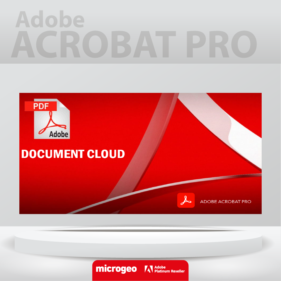 Adobe Acrobat Pro / PDFs editables: firma, seguridad y productividad empresarial / Licencia 100% original