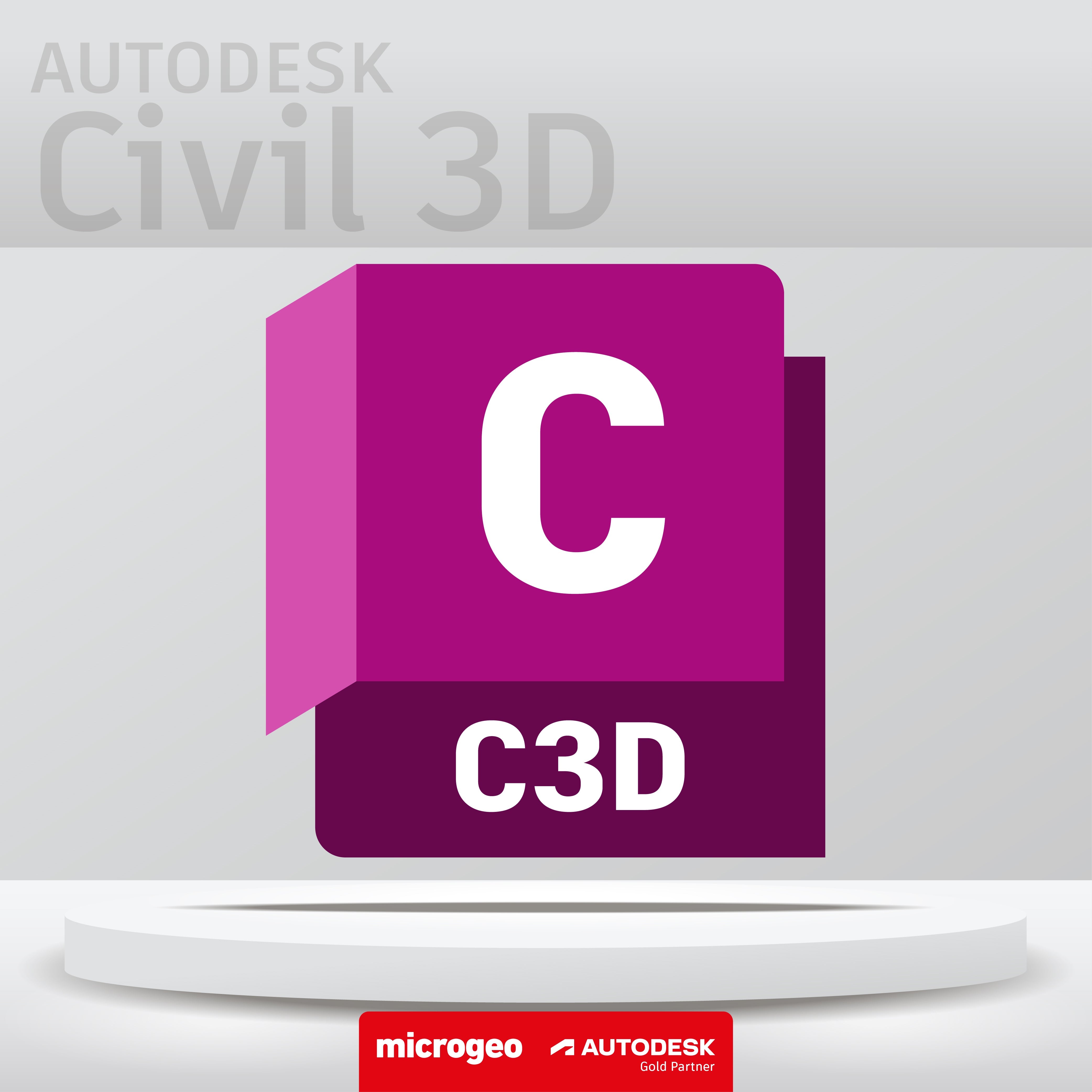 Civil 3D 2027 COMMERCIAL NEW SINGLE-USER ELD ANNUAL SUBSCRIPTION